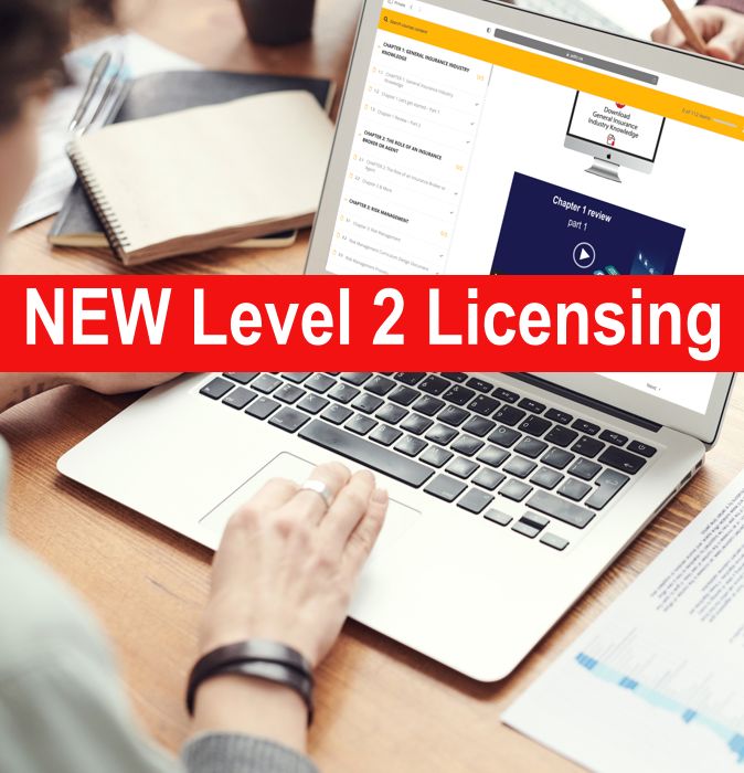 NEW Level 2 Licensing Course Online.   Pass Level 2 AIC Exam!
